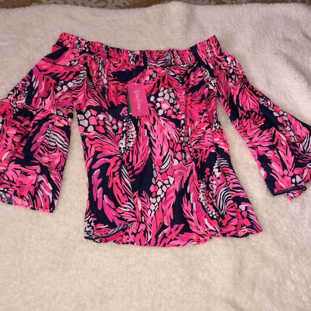 NWT Lilly Pulitzer off the shoulder top